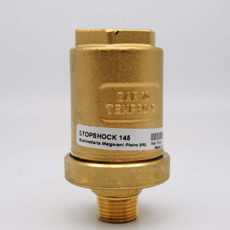 Амортизатор гідроудару Malgorani Stopshock 145 1/2"З поршневий гидроудара 1/2"Н поршневой Италия