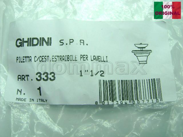 333 ������ �. 115 x 11/2" ������ � GHIDINI ���� 511,5 ��� / ������ � ���