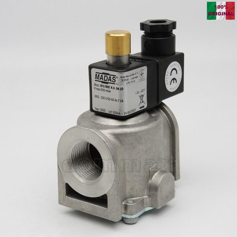  ������ ������ ��� ���� MADAS M16/RMC N.A. DN20 3/4" ���������-�������� � ������ �������, ���� 500 mbar ���������� ���������-�������� � ������ �������� Madas ���� 1916,2 ��� / ������ � ���