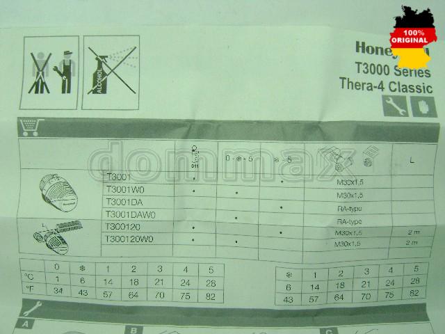 T3001W0 ������������� ������� Honeywell ���� Thera-4 Classic ���������������� ���� 519,2 ��� / ������ � ���