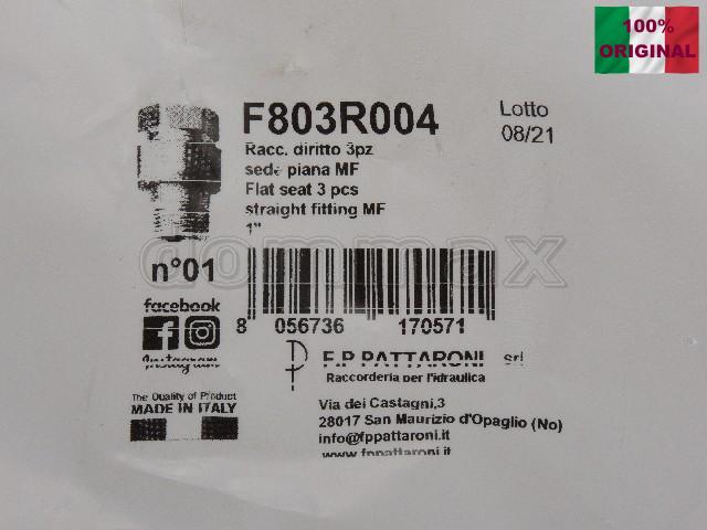 F803 ����������-��� 3/4" ����� ������ (�� ���������) ����������-���� ������ (��� Pattaroni ���� 282,7 ��� / ������ � ���