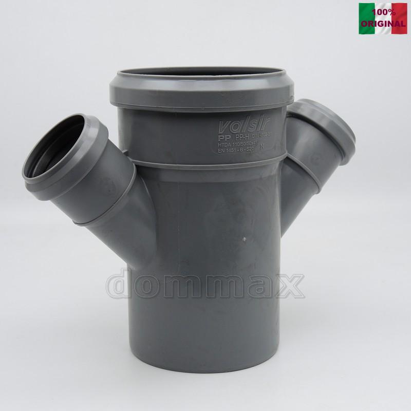 506008 ���������� ������������ 110 x 50 45* ���������� ��������������� Valsir ���� 400,4 ��� / ������ � ���