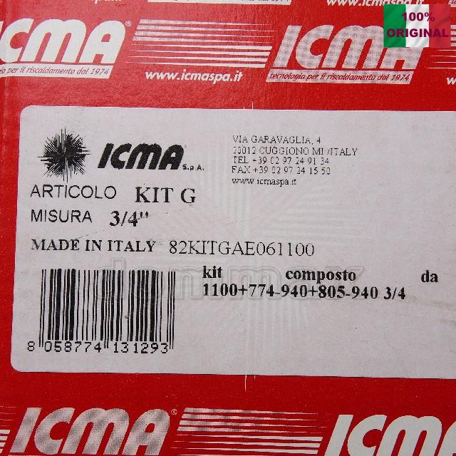 KIT G ���� ���������� (��������) � ������������ 3/4" ������� ����������� � ������������ ������� Icma ���� 1863,4 ��� / ������ � ���