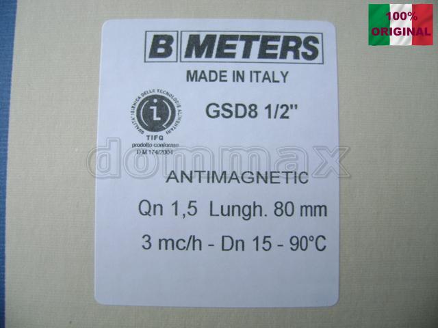  ˳������� ���� GSD8 BMeters 1/2" ��� ������ 80�� � ��������� ������� ���� ������� �� Bmeters ���� 930,6 ��� / ������ � ���