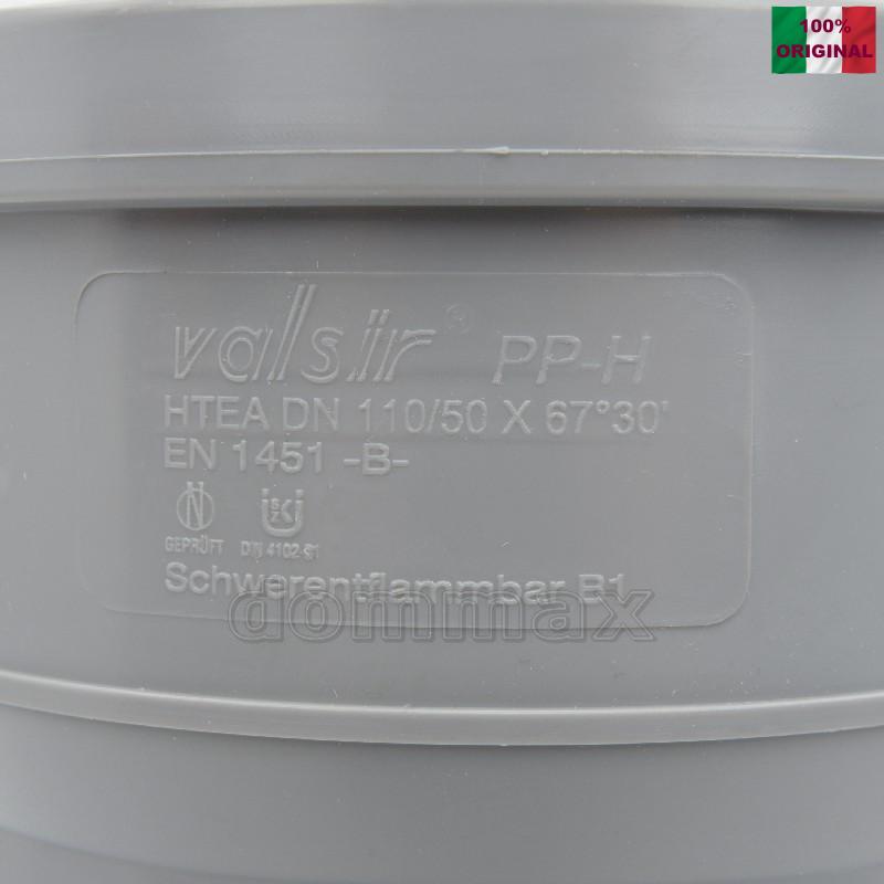 512007 ���������� ���������� 110 x 50 67* ���������� ��������������� Valsir ���� 678,7 ��� / ������ � ���