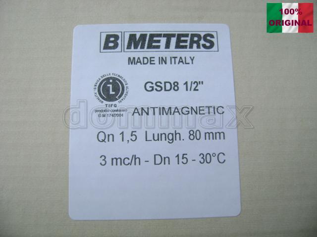  ˳������� ���� GSD8 BMeters 1/2" ��� ������� 80�� � ��������� ������� ���� �������� �� Bmeters ���� 930,6 ��� / ������ � ���