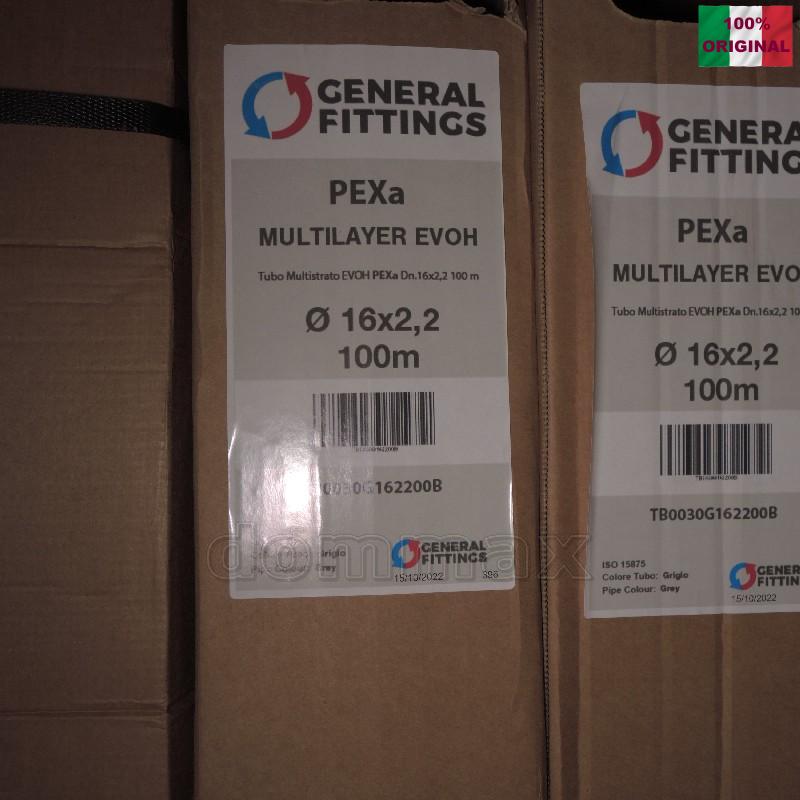  ����� ������������ EVAL PEXa/EVOH 10bar �. 16 x 2,2 ������������� General Fittings ���� 76,2 ��� / ������ � ���