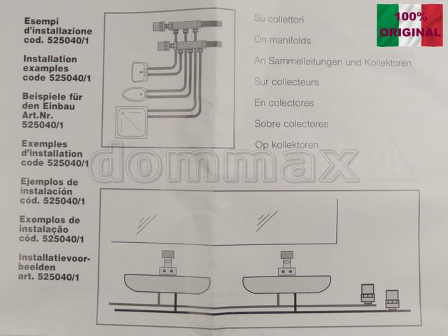 525150 ����������� ��������� 3/4" �� ��������� ���������� �� ��������� Caleffi ���� 2186,8 ��� / ������ � ���