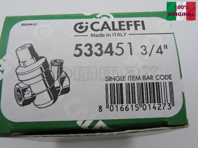 533451 �������� ����� 3/4" 40*� c ����������� ��������� �������� ������������ Caleffi ���� 1382,7 ��� / ������ � ���