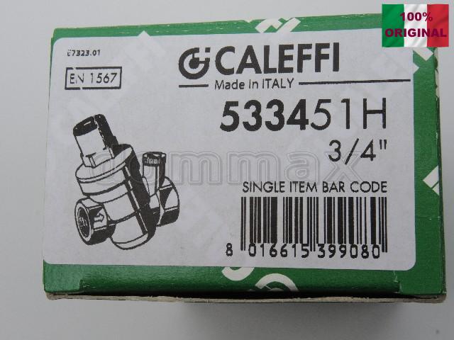 533451H �������� ����� 3/4" 80*C c ����������� ��������� �������� ������������ Caleffi ���� 1557,6 ��� / ������ � ���