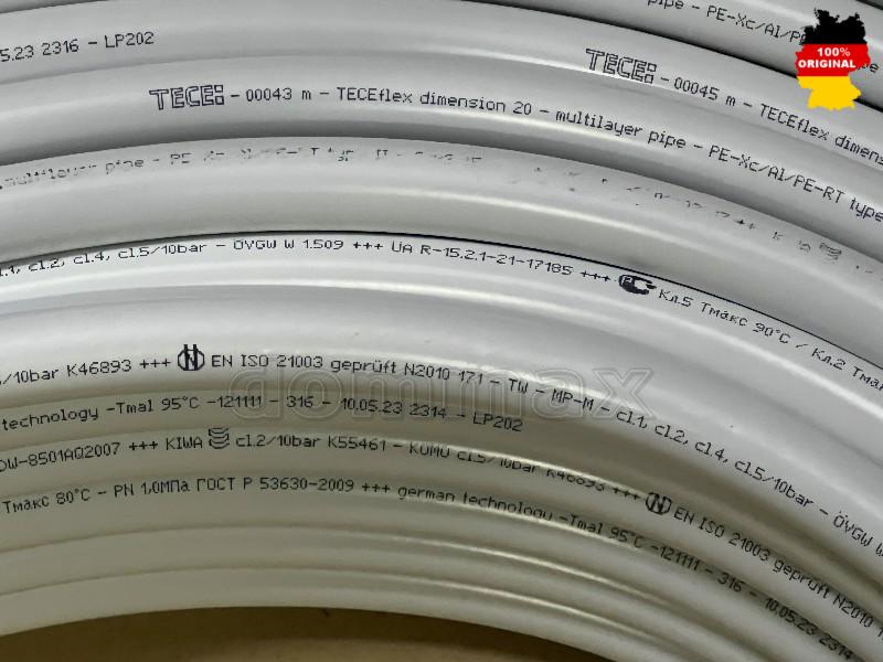 732020 ����� TECEflex PE-Xc/Al/PE �. 20 x 3,45 (21 3,45) ������������ � TECE ���� 148,5 ��� / ������ � ���