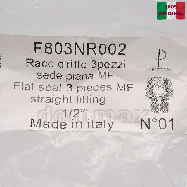 F803 ����������-��� 1/2" ����� ������ (�� ���������) ����������-���� ������ ������ (��� Pattaroni ���� 233,2 ��� / ������ � ���
