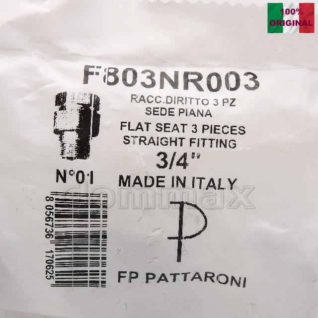 F803 ����������-��� 3/4" ����� ������ (�� ���������) ����������-���� ������ ������ (��� Pattaroni ���� 312,4 ��� / ������ � ���
