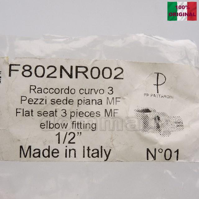 F802 ����������-��� 1/2" ������ ������ (�� ���������) ����������-���� ������� ������ (��� Pattaroni ���� 295,9 ��� / ������ � ���