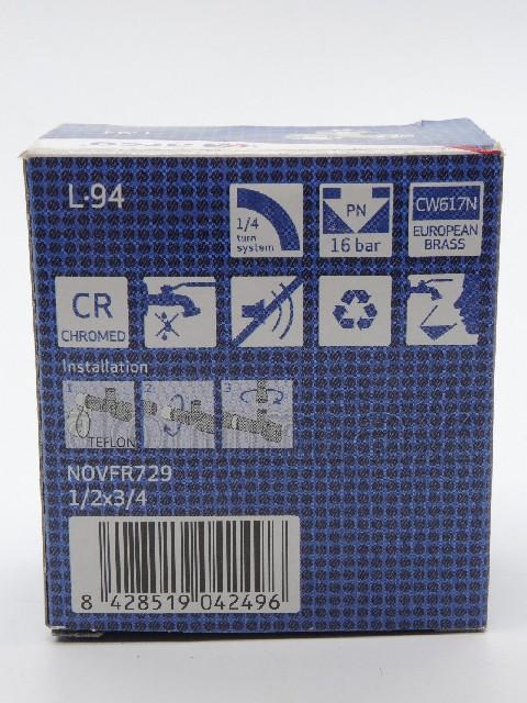 ���� ���������� ������� �������� 1/2" x 3/4" �/������� ������ ��������� ������� ������� �/���������� ������ Arco ���� 281,6 ��� / ������ � ���