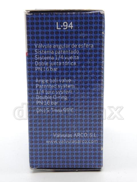 ���� ���������� ������� �������� 1/2" x 3/4" �/������� ������ ��������� ������� ������� �/���������� ������ Arco ���� 281,6 ��� / ������ � ���