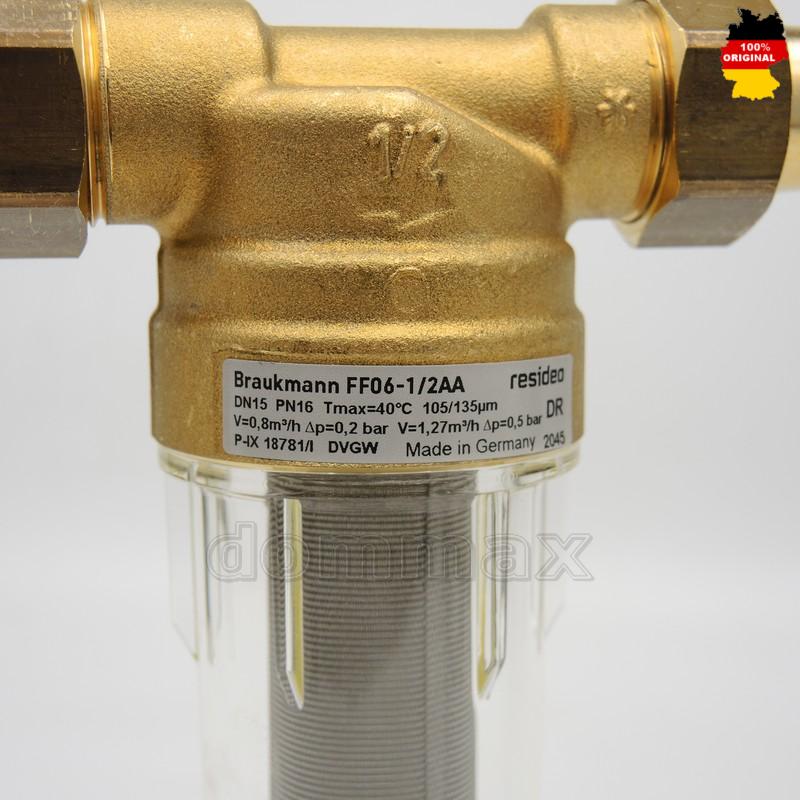  Գ���� ������������� Honeywell (Resideo Braukmann) FF06 - 1/2" �� �/������� ���� ������ ������������� �/�������� ���� ���� 2758,8 ��� / ������ � ���