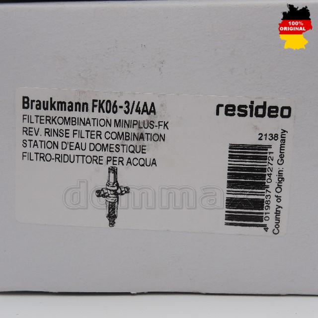  Գ���� ������������� � ���������� Honeywell (Resideo Braukmann) F�06 - 3/4" �� �/������� ���� ������ ������������� � �/�������� ���� ���� 5267,9 ��� / ������ � ���