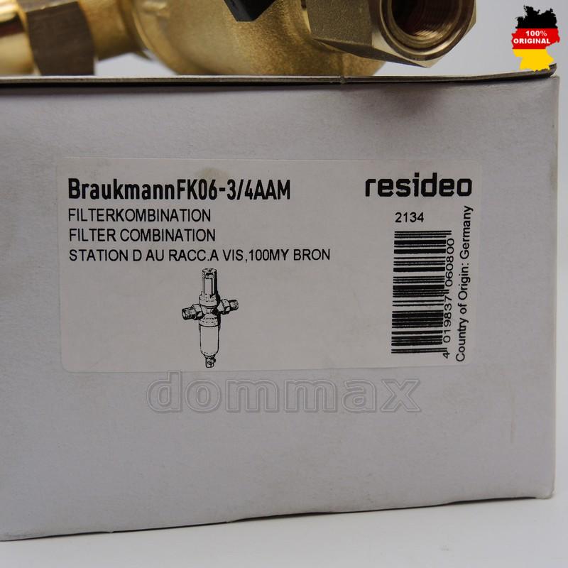  Գ���� ������������� � ���������� Honeywell (Resideo Braukmann) F�06 - 3/4" ��� �/������ ���� ������ ������������� � �/������� ���� ���� 6969,6 ��� / ������ � ���