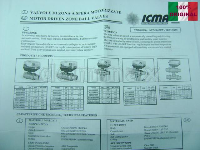 341 ���� � ��������������� 3/4" � ��������������� Icma ���� 6754 ��� / ������ � ���