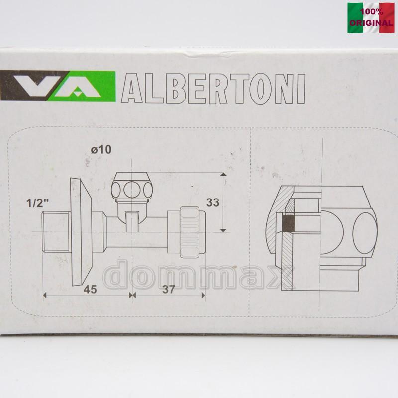 C406281 ���� ���������� ���������� 1/2" x 3/8" � ������ �. 10 ��������� ���������� � ������ Albertoni ���� 220 ��� / ������ � ���