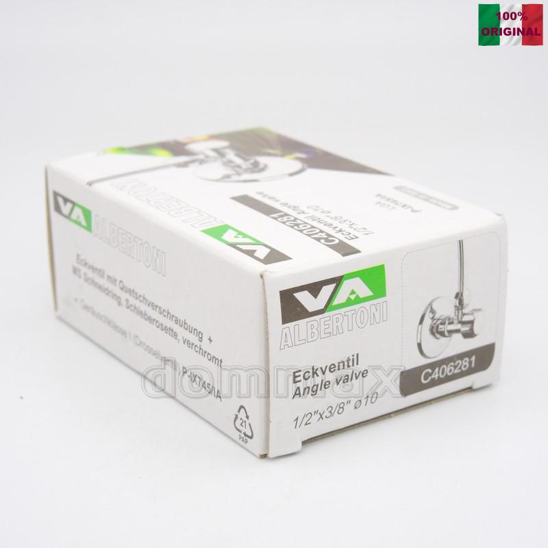 C406281 ���� ���������� ���������� 1/2" x 3/8" � ������ �. 10 ��������� ���������� � ������ Albertoni ���� 220 ��� / ������ � ���