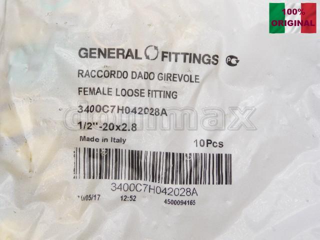 3400.C7 ����� ������� �. 20 x 1/2"� �� ����� �������� ��� ������ General Fittings ���� 247,5 ��� / ������ � ���