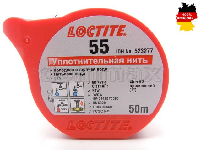  ����� ��� ��������� Loctite 55 - 50 ����� ���� ������� 50������ ���� 379,5 ��� / ������ � ���