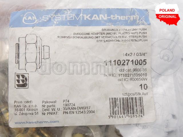 9006.56 ����� � ������� KAN-therm �. 14 x 2 3/4" � �������� ���� 284,9 ��� / ������ � ���