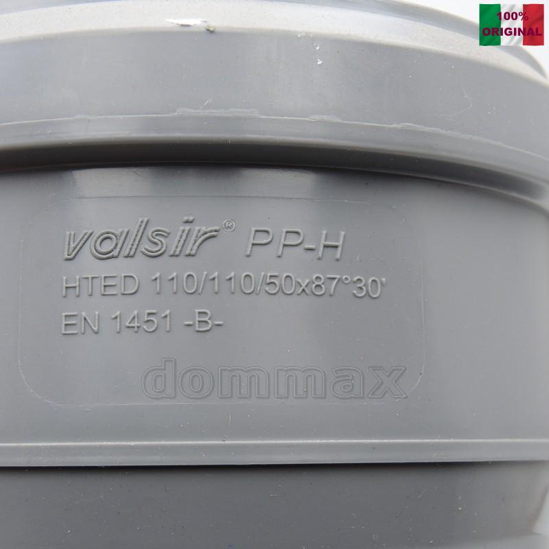 512035 ���������� ������������ 110 x 50 87* �������� ���������� ��������������� ������ Valsir ���� 798,6 ��� / ������ � ���