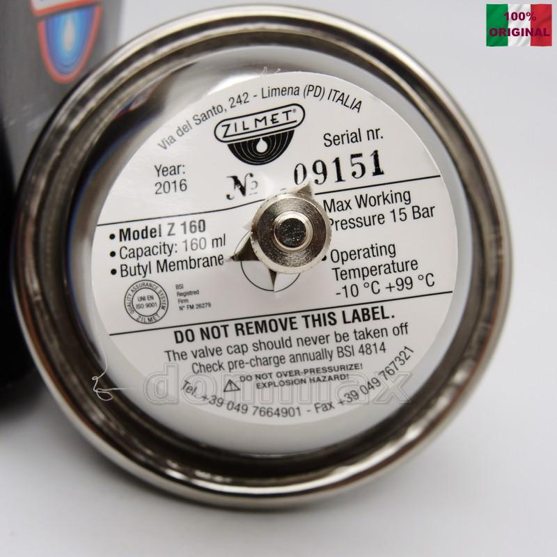  ����������� ��������� Zilmet Z160 INOX 1/2"� ���������� ���������� 1/2"� ���������� ���� 2316,6 ��� / ������ � ���