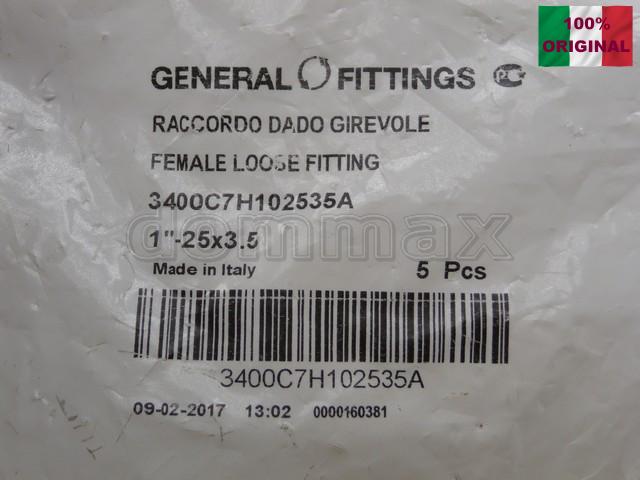 3400.C7 ����� ������� �. 25 x 1"� �� ����� �������� ��� ������ General Fittings ���� 429 ��� / ������ � ���