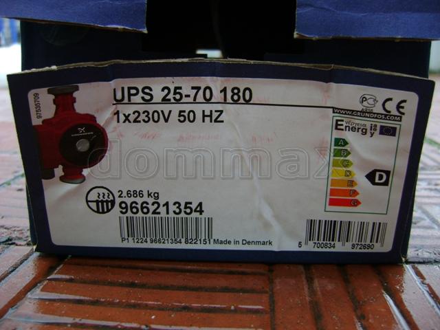  ����� ������������� Grundfos UPS 25/70 180�� �������������� ���� 6492,2 ��� / ������ � ���