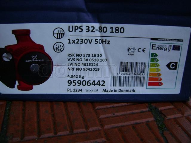  ����� ������������� Grundfos UPS 32/80 180�� �������������� ���� 15285,6 ��� / ������ � ���