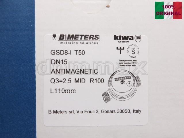  ˳������� ���� GSD8 BMeters 1/2" ��� ������� 110�� � ��������� ������� ���� �������� �� Bmeters ���� 882,2 ��� / ������ � ���