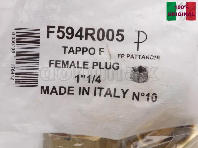 F594 �������� 11/4"� Pattaroni ���� 206,8 ��� / ������ � ���