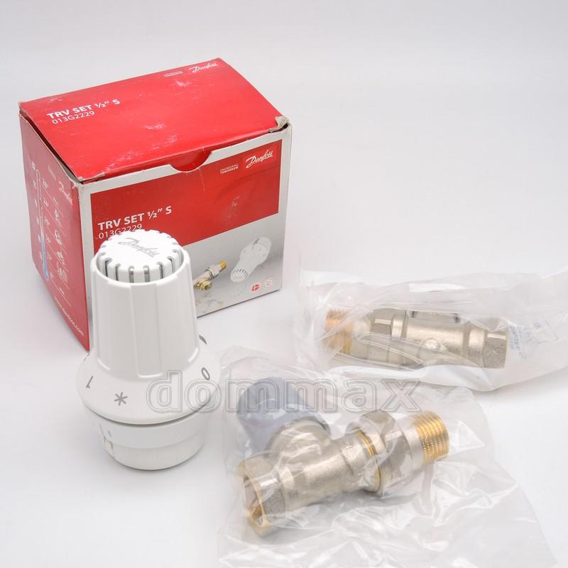 013G2229 �������� ���������� Danfoss RA-FN + RAS-C2 RLV-S 1/2" ������ ���� ����������� (��������) � ������������ (013G2229) ������ ���� 1071,4 ��� / ������ � ���