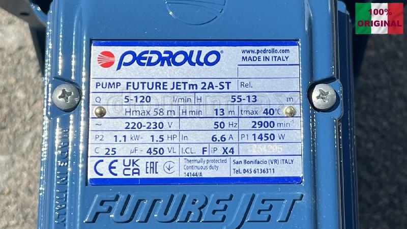  ����� ����������� FUTURE JETm 2A-ST ����. ������������� ������������ Pedrollo ���� 12190,2 ��� / ������ � ���