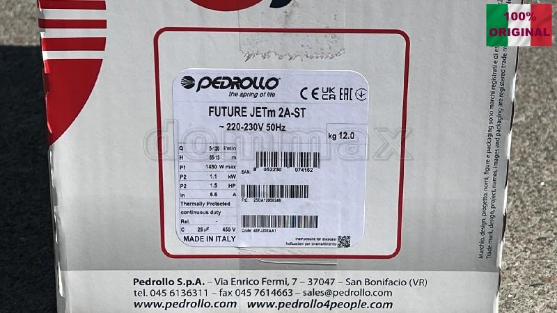  ����� ����������� FUTURE JETm 2A-ST ����. ������������� ������������ Pedrollo ���� 12190,2 ��� / ������ � ���