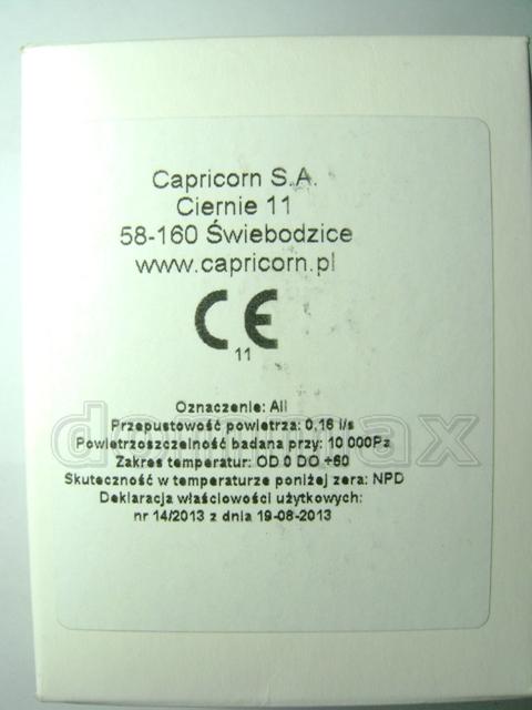 2700 ������ ��������� AirBalance �. 50 ��������� Capricorn ���� 391,6 ��� / ������ � ���