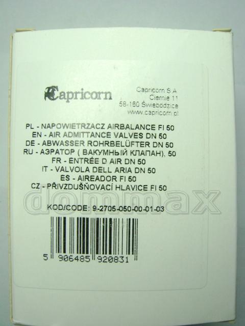 2700 ������ ��������� AirBalance �. 50 ��������� Capricorn ���� 391,6 ��� / ������ � ���