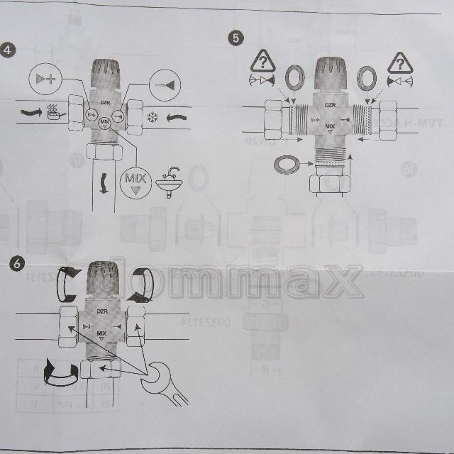 003Z1127 3-������� �������������� ����������� ������ TVM-H32 11/4" x 30-70*C 3-������� ���������������� ������������ Danfoss � ���� 4232,8 ��� / ������ � ���