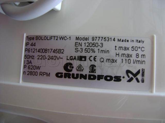  ����� ��������� Grundfos Sololift2 WC-1 ��������� ���� 18950,8 ��� / ������ � ���