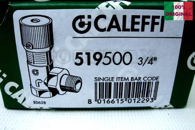 519500 ��������������� ����������� ������ 3/4" ���������������� ����������� Caleffi ���� 1873,3 ��� / ������ � ���