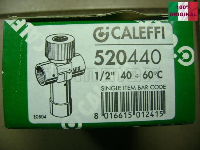 520440 �������-��������� 3-������� 1/2" (40-60*�) ��������� ��������� 3-������� Caleffi ���� 4539,7 ��� / ������ � ���