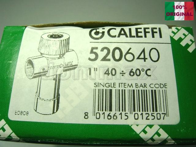 520640 �������-��������� 3-������� 1" (40-60*�) ��������� ��������� 3-������� Caleffi ���� 5102,9 ��� / ������ � ���