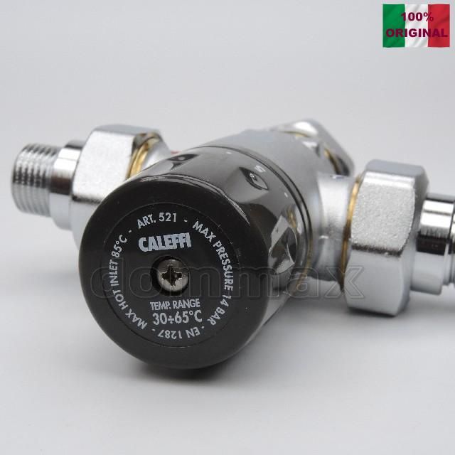 521400 �������-��������� 3-������� 1/2" (30-65*�) � ������������ ��������� ��������� 3-������� � Caleffi ���� 6316,2 ��� / ������ � ���