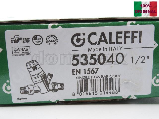 535040 �������� ����� 1/2" � ������ �������� �� ������ Caleffi ���� 2943,6 ��� / ������ � ���