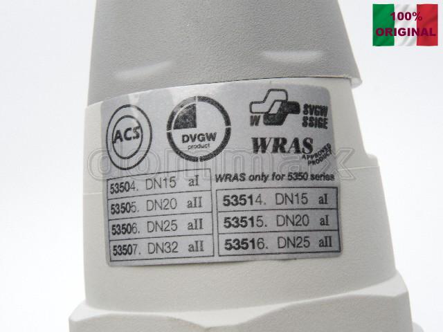 535040 �������� ����� 1/2" � ������ �������� �� ������ Caleffi ���� 2943,6 ��� / ������ � ���