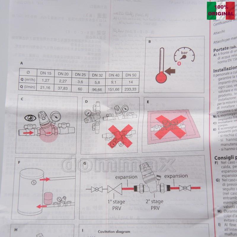 535050 �������� ����� 3/4" � ������ �������� �� ������ Caleffi ���� 4602,4 ��� / ������ � ���